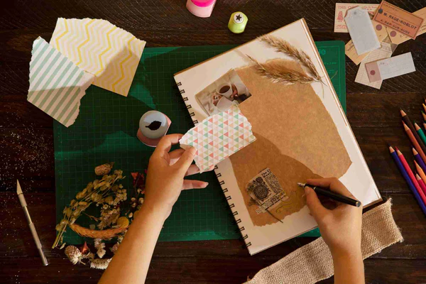 Artistic expression with paint